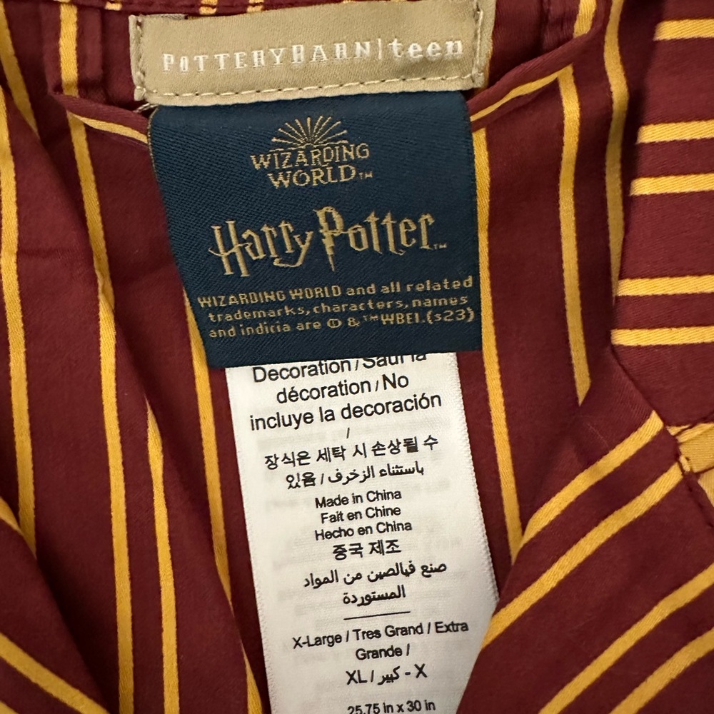 Pottery Barn Teen Harry Potter PJs